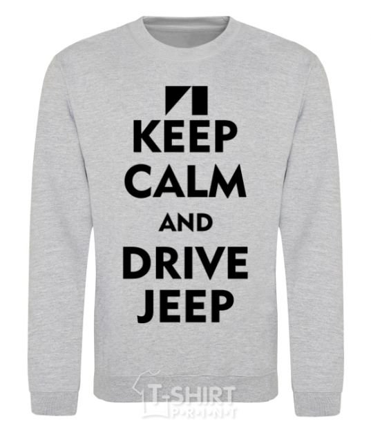 Sweatshirt Drive Jeep sport-grey фото