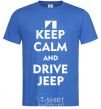 Men's T-Shirt Drive Jeep royal-blue фото