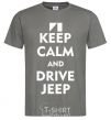 Men's T-Shirt Drive Jeep dark-grey фото