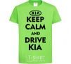 Kids T-shirt Drive Kia orchid-green фото