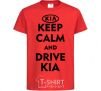 Kids T-shirt Drive Kia red фото