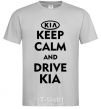 Men's T-Shirt Drive Kia grey фото