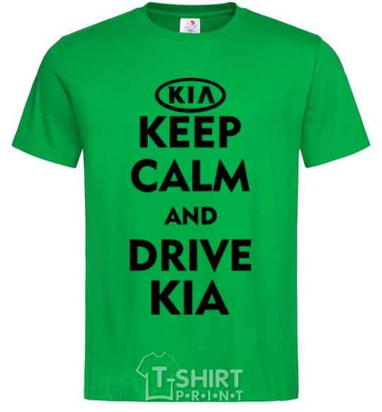 Мужская футболка Drive Kia Зеленый фото
