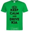 Мужская футболка Drive Kia Зеленый фото