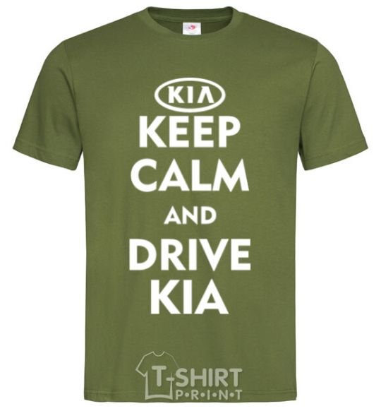 Men's T-Shirt Drive Kia millennial-khaki фото