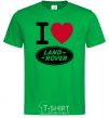 Men's T-Shirt I Love Land Rover kelly-green фото