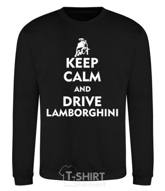 Sweatshirt Drive Lamborghini black фото