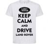 Детская футболка Drive Land Rover Белый фото