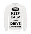 Sweatshirt Drive Land Rover White фото