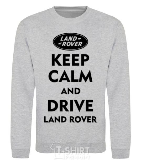 Sweatshirt Drive Land Rover sport-grey фото