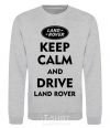 Sweatshirt Drive Land Rover sport-grey фото