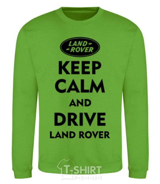 Sweatshirt Drive Land Rover orchid-green фото