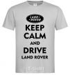 Men's T-Shirt Drive Land Rover grey фото