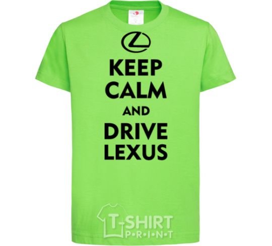 Kids T-shirt Drive Lexus orchid-green фото