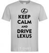 Men's T-Shirt Drive Lexus grey фото