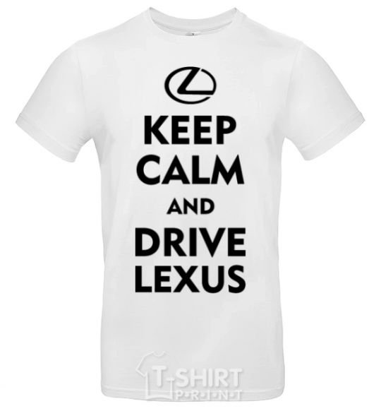 Men's T-Shirt Drive Lexus White фото