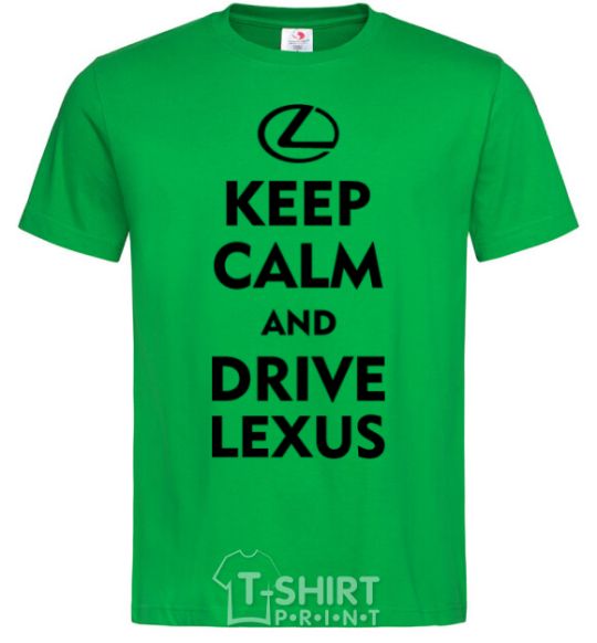 Men's T-Shirt Drive Lexus kelly-green фото