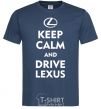 Men's T-Shirt Drive Lexus navy-blue фото