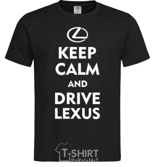 Men's T-Shirt Drive Lexus black фото