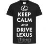 Kids T-shirt Drive Lexus black фото