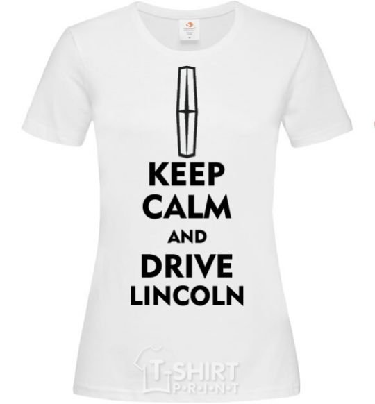 Женская футболка Drive Lincoln Белый фото