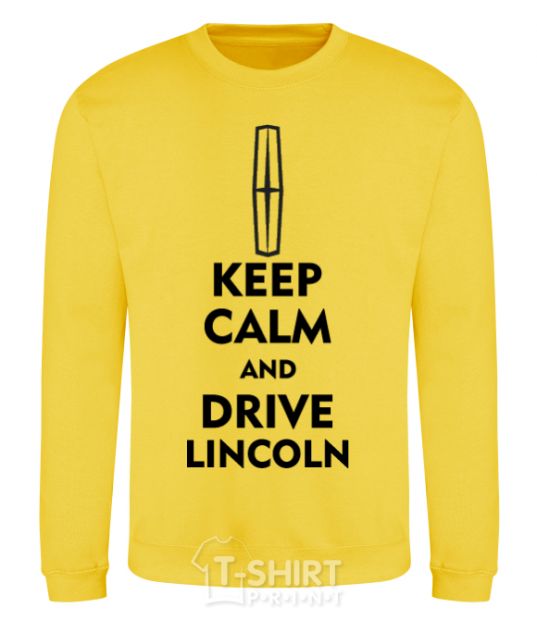 Sweatshirt Drive Lincoln yellow фото