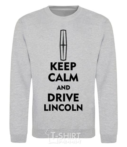 Sweatshirt Drive Lincoln sport-grey фото