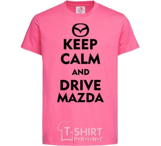 Kids T-shirt Drive Mazda heliconia фото