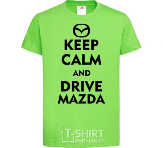 Kids T-shirt Drive Mazda orchid-green фото