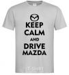 Men's T-Shirt Drive Mazda grey фото