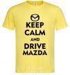Men's T-Shirt Drive Mazda cornsilk фото