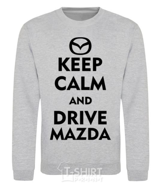 Sweatshirt Drive Mazda sport-grey фото