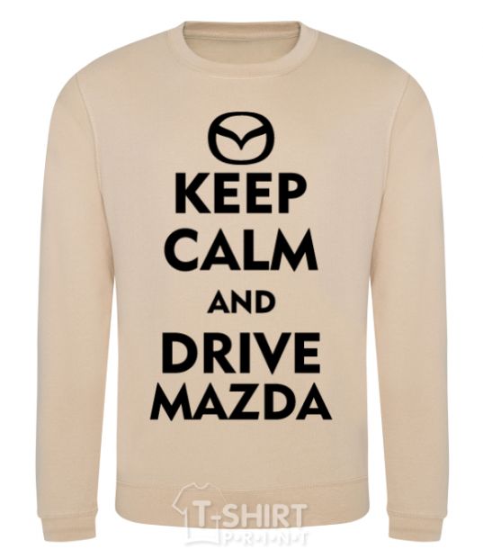 Sweatshirt Drive Mazda sand фото