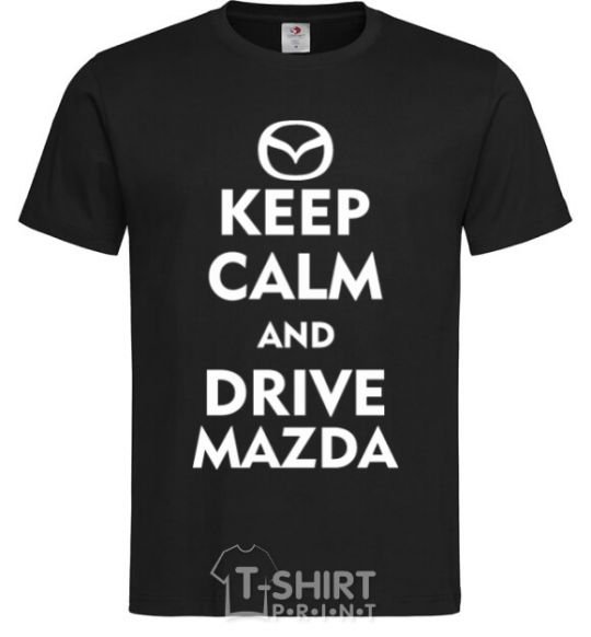 Men's T-Shirt Drive Mazda black фото