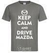 Men's T-Shirt Drive Mazda dark-grey фото