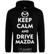 Men`s hoodie Drive Mazda black фото