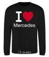 Sweatshirt I Love Mercedes black фото