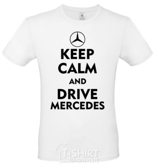 Men's T-Shirt Drive Mercedes White фото