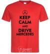 Men's T-Shirt Drive Mercedes red фото