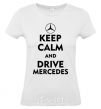 Women's T-shirt Drive Mercedes White фото