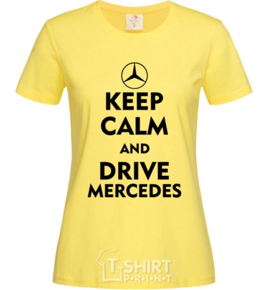 Women's T-shirt Drive Mercedes cornsilk фото