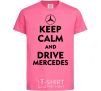 Детская футболка Drive Mercedes Ярко-розовый фото