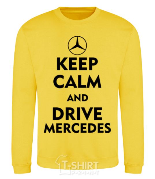 Sweatshirt Drive Mercedes yellow фото
