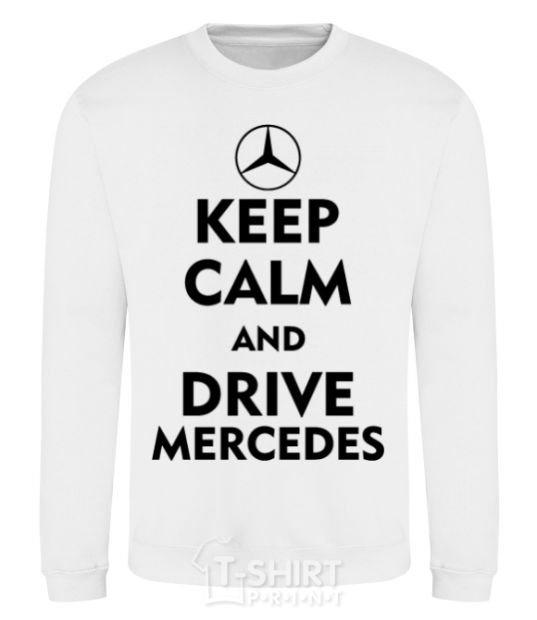 Свитшот Drive Mercedes Белый фото