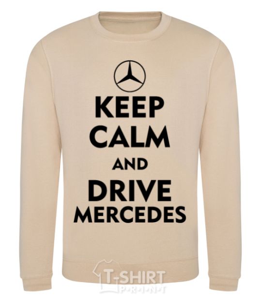 Sweatshirt Drive Mercedes sand фото