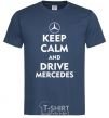 Men's T-Shirt Drive Mercedes navy-blue фото