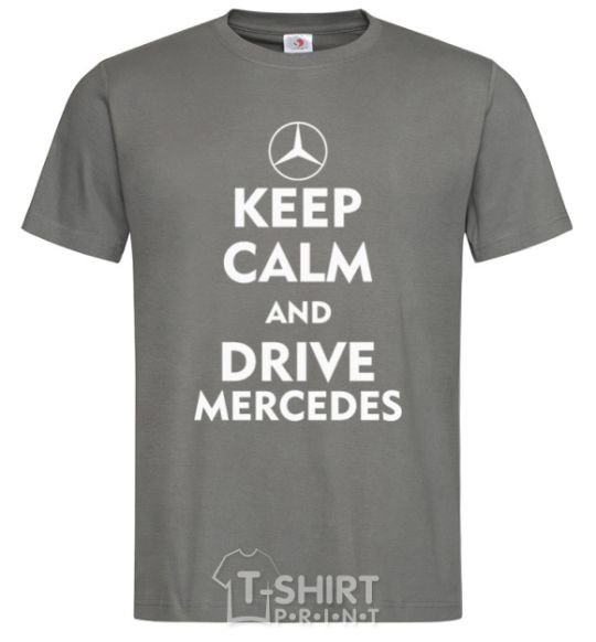 Men's T-Shirt Drive Mercedes dark-grey фото