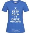 Women's T-shirt Drive Mercedes royal-blue фото