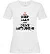 Women's T-shirt Drive Mitsubishi White фото