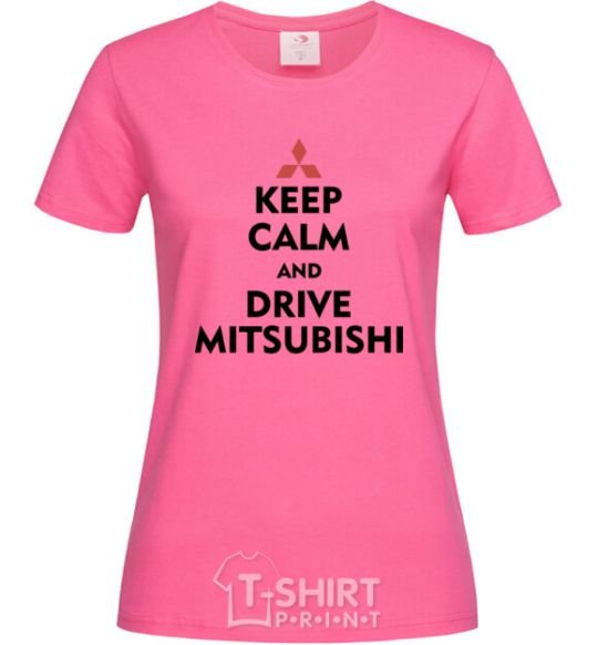 Women's T-shirt Drive Mitsubishi heliconia фото